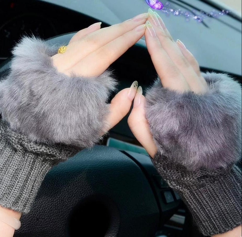 Women's Fur Gloves